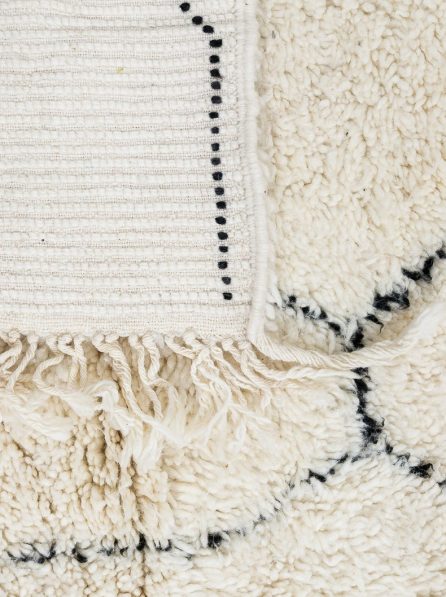 Prestigious Beni Ourain size 9.54ft x 7.41ft - Moroccan Rugs